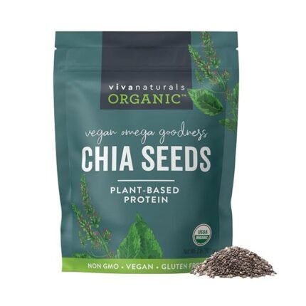 Viva Naturals Organic Chia Seeds 2 LBs