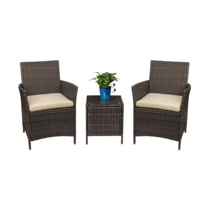 Devoko Patio Porch Furniture Sets 3 Pieces